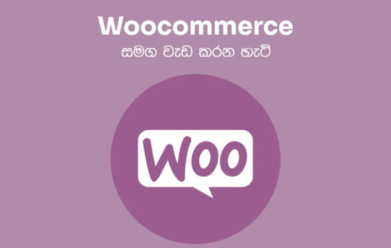 Woocommerce Beginners Guide – Woocommerce Sinhala